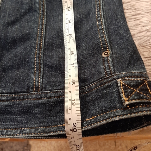Chico Jean Jacket Size 0 ( small) - Picture 6 of 11